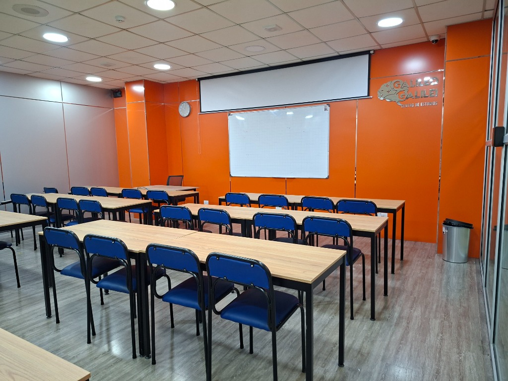 Aula de capacitación premium